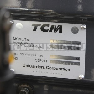 Вилочный Дизельный погрузчик TCM FD30T3Z